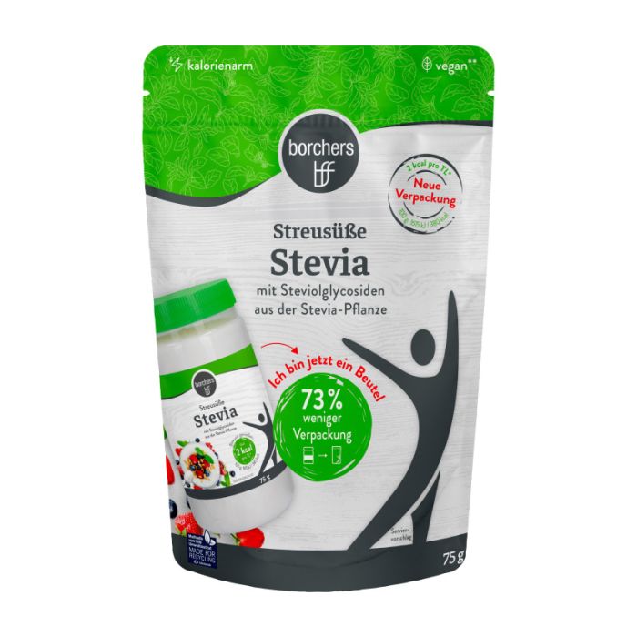 borchers Streusüße Stevia aus der Stevia-Pflanze 75g