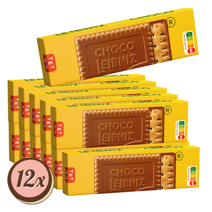 Multipack: 12x Bahlsen Leibniz Choco Vollkorn á 125g