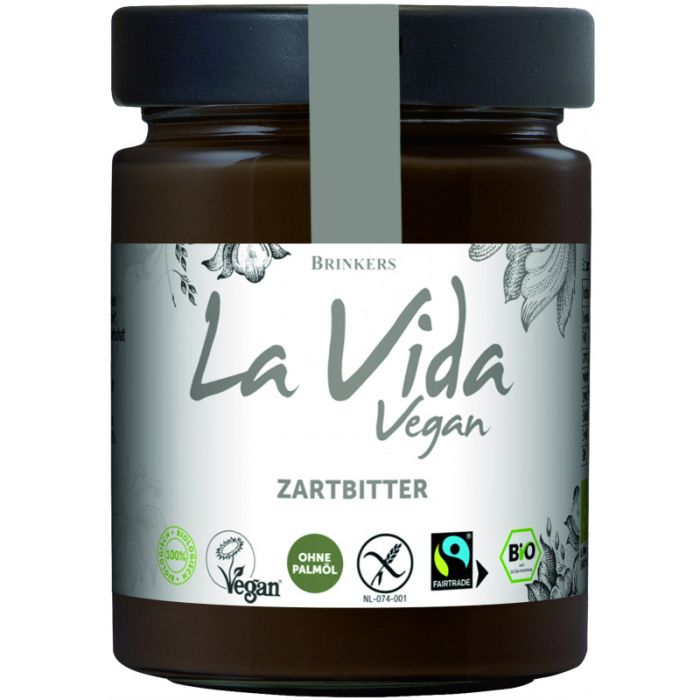 Brinkers La VIDA BIO vegane Zartbittercreme 270g