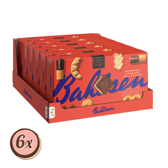 Multipack: 6x Hermann Bahlsen Collection S á 161g