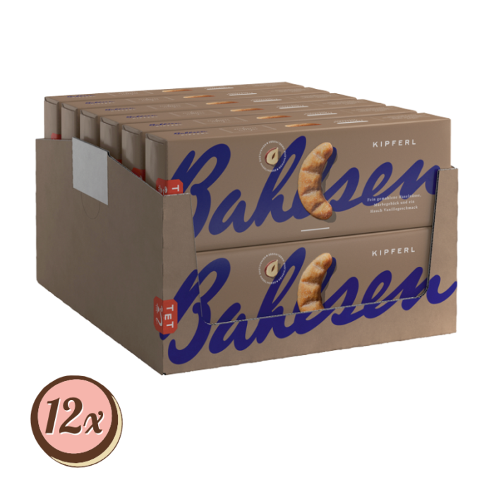 Multipack: 12x Bahlsen Kipferl á 125G