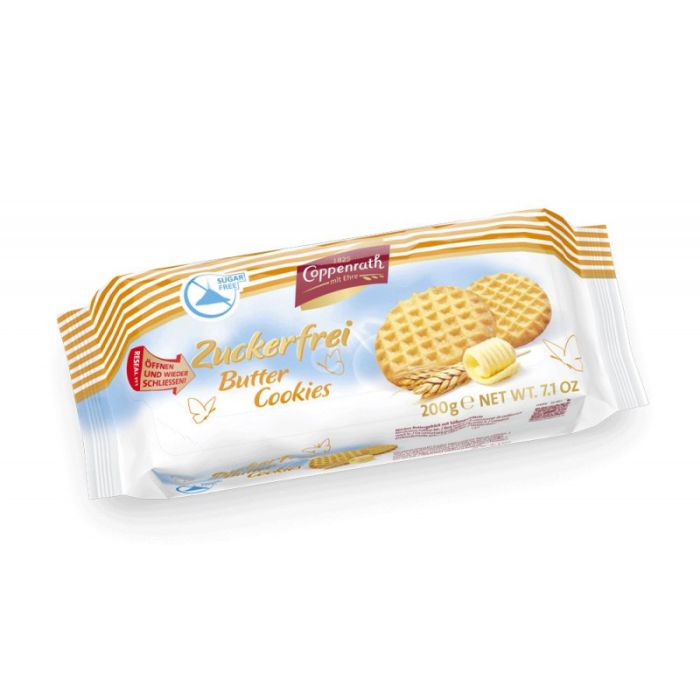 Coppenrath Zuckerfrei - Butter Cookies 200g