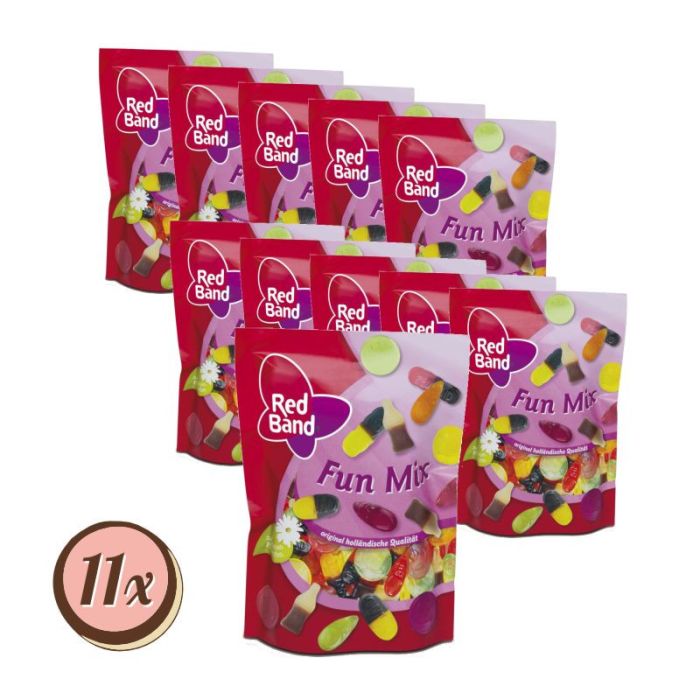 Multipack: 11x Red Band Fun Mix á 200g