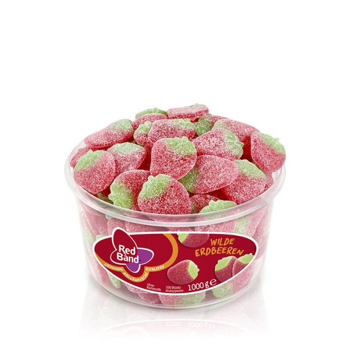 Red Band Wilde Erdbeeren 100 Stück Dose