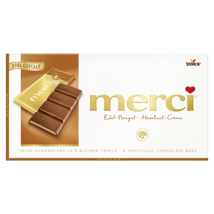 Storck Merci Nougat Tafel 112g