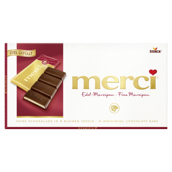 Kurzes MHD: Storck Merci Edel-Marzipan Tafel 112g