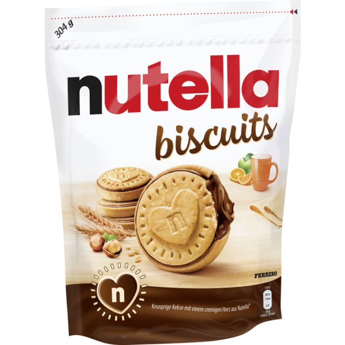 NUTELLA biscuits Beutel 304g