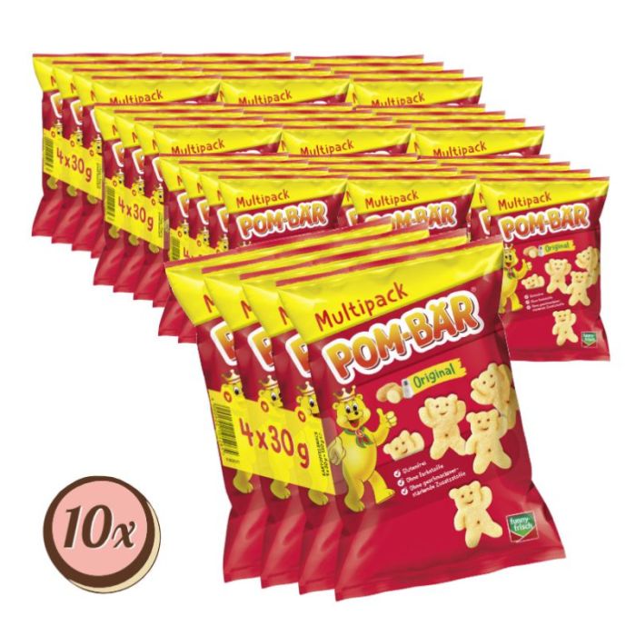 Multipack: 10x Pom-Bär Multipack Original je 4x30g