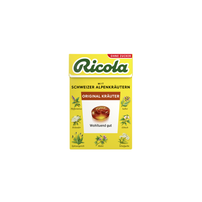 Ricola Kräuter Original 50g Box