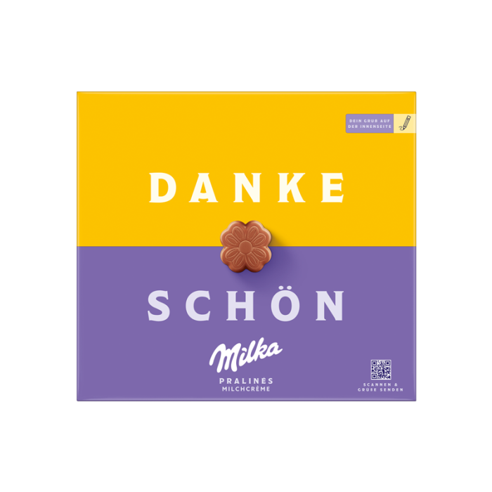 Milka Kleines Dankeschön Pralinés Milchcrème 110g