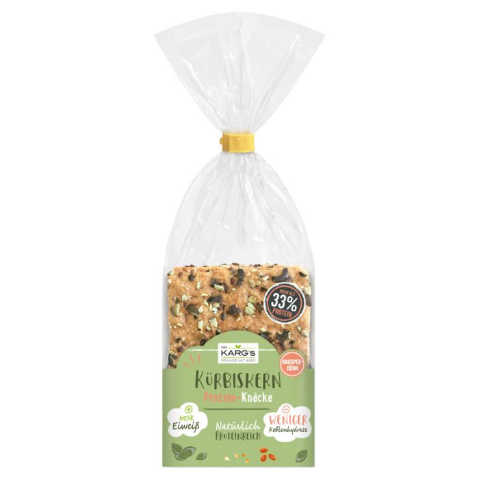 Dr. Karg's Protein-Knäckebrot Kürbis,150g