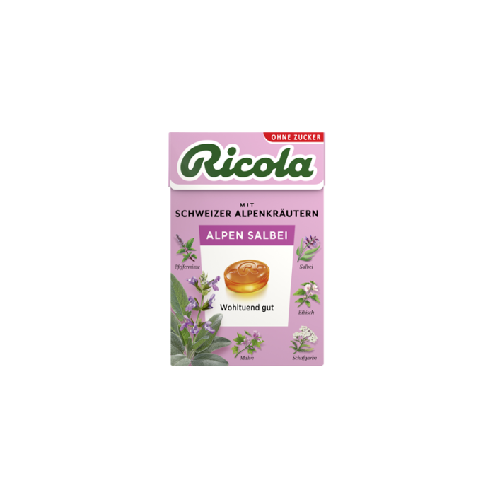 Ricola Alpen Salbei 50g Box