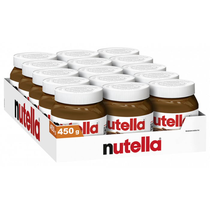 Multipack: 15x Ferrero Nutella 450g