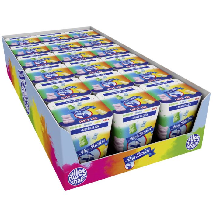 Multipack: 18xAhoj-Brause Superbär Box á 125 g