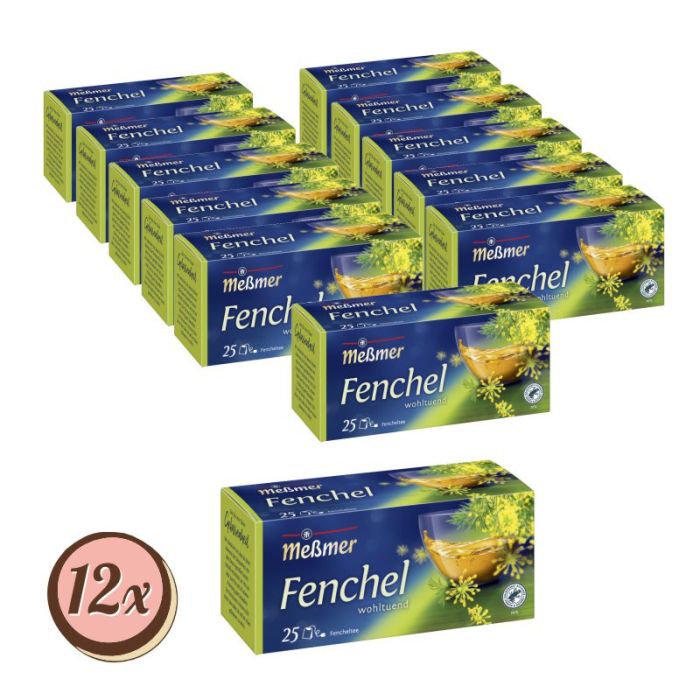 Multipack: 12x MEßMER Fenchel 25er