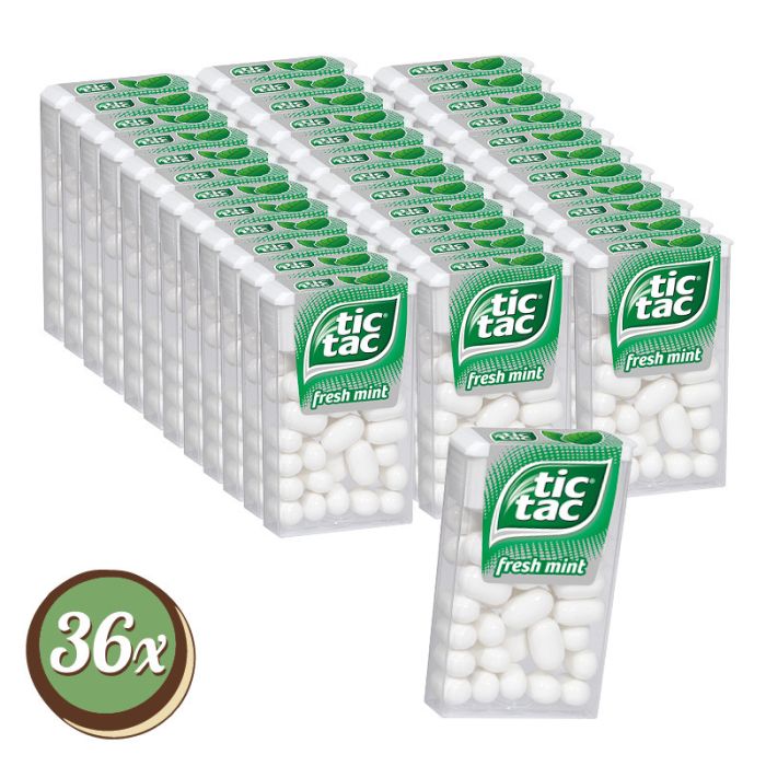 Multipack: 36x Ferrero Tic Tac Mint á 18g