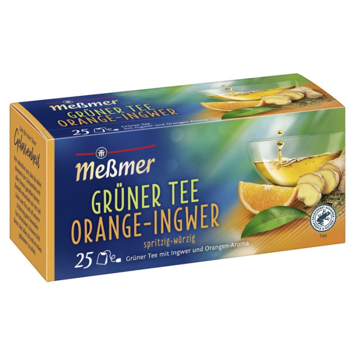 MEßMER Grüner Tee Orange-Ingw. 25er