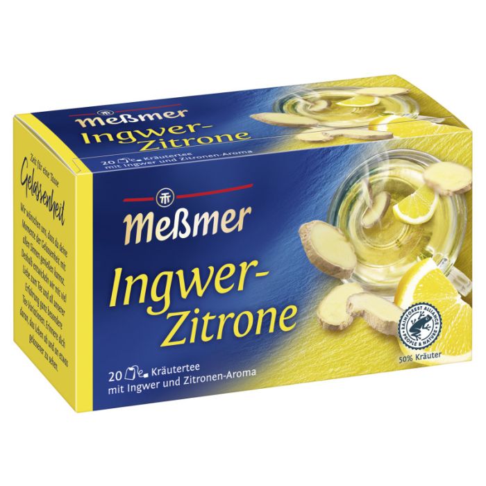 MEßMER Ingwer-Zitrone 20er