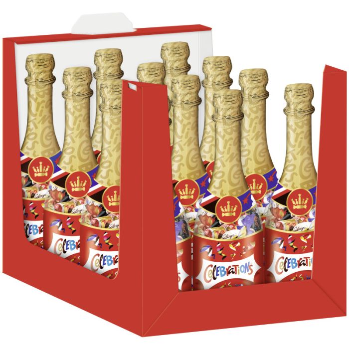 Multipack: 12x Mars CELEBRATIONS® Geschenkflasche á 312g