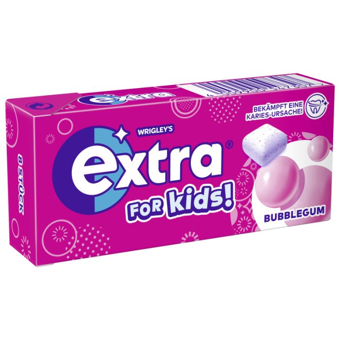 Wrigley's EXTRA® for Kids Bubble Gum 8 Stück