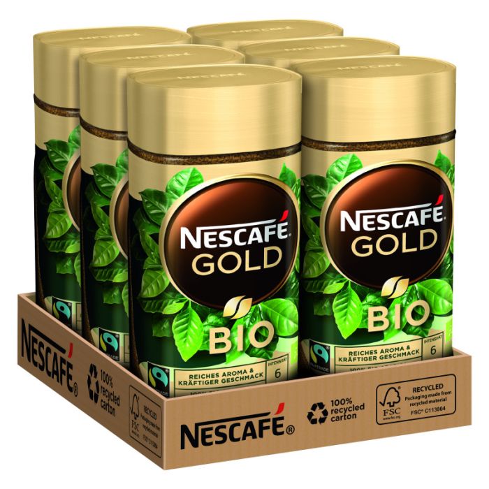 Multipack: 6x NESCAFE Gold Bio á 100g