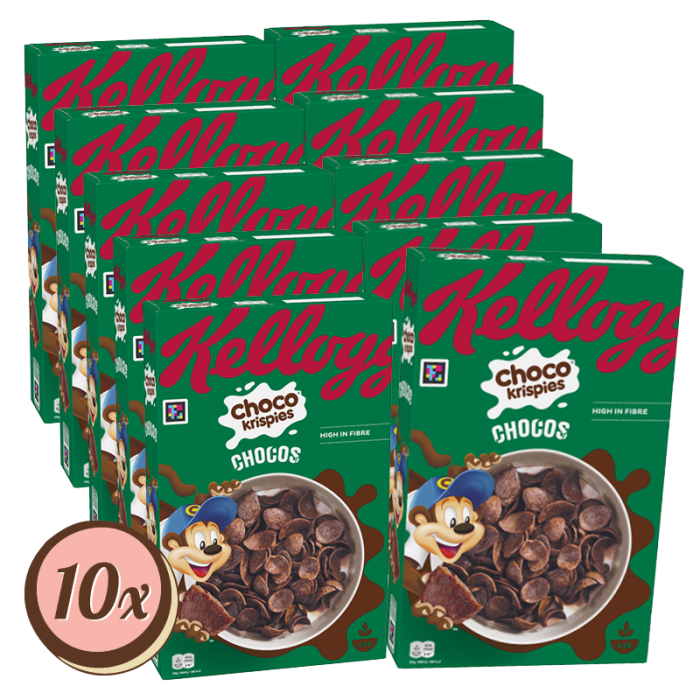 Multipack: 10x Kellogg's Choco Krispies Chocos á 420g