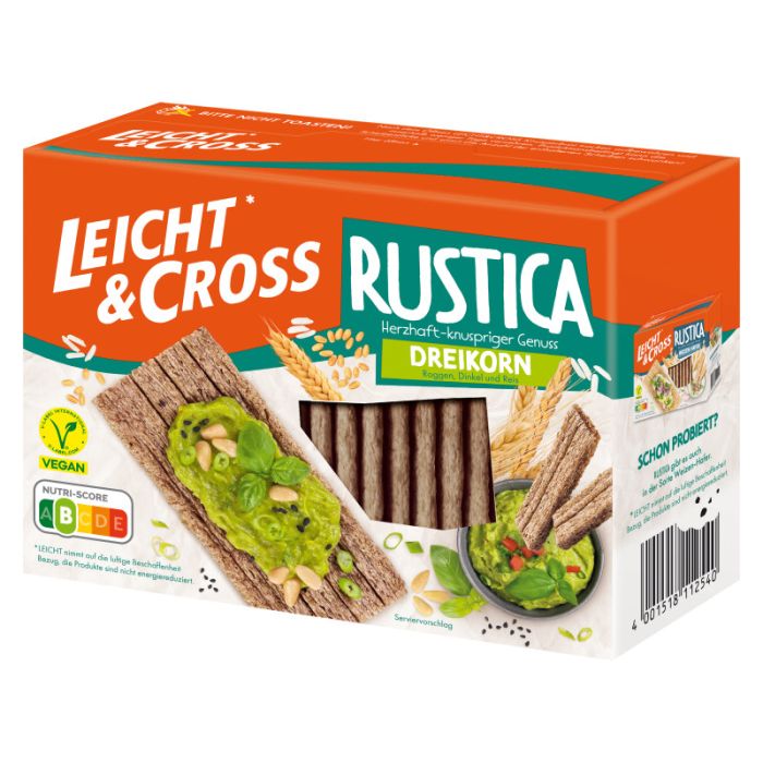 Leicht und Cross Rustica Dreikorn 130g