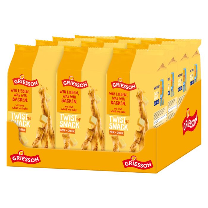 Griesson Twist'n'Snack Käse 12x150g