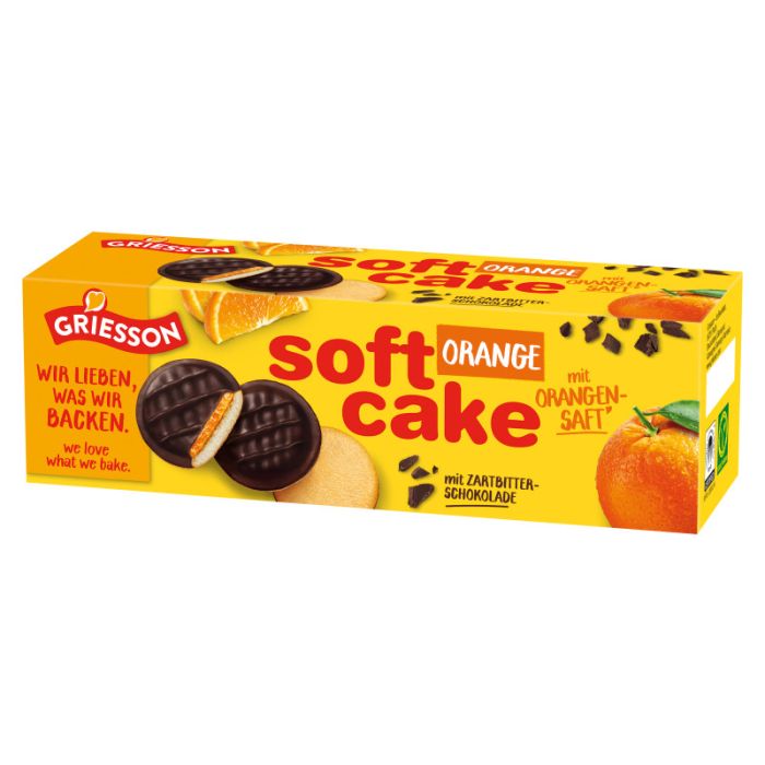 Kurzes MHD: Griesson Soft Cake Orange 150g