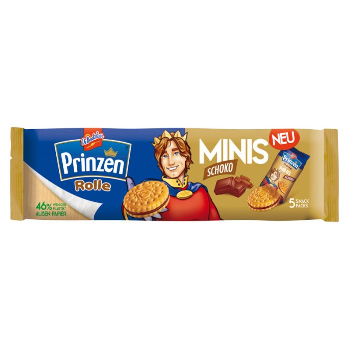 De Beukelaer Prinzen Rolle Minis Schoko 187,5g