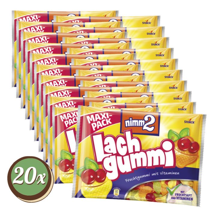 Multipack: 20x nimm2 Lachgummi á 376g