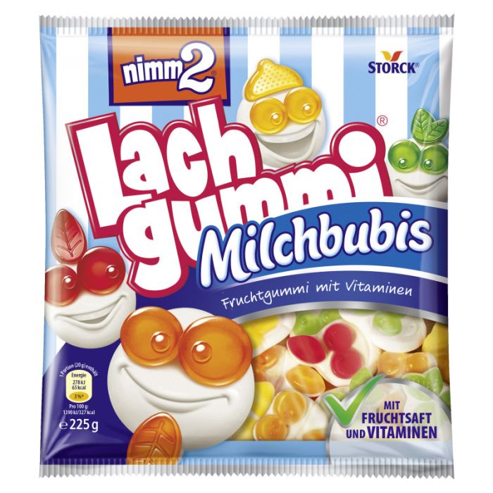 nimm2 Lachgummi Milchbubis 225g