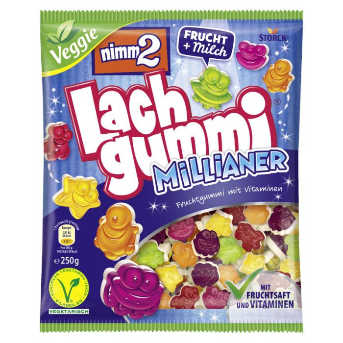 nimm2 Lachgummi Millianer 250g