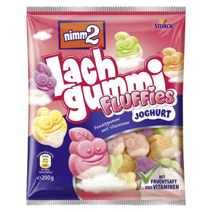 nimm2 Lachgummi Fluffies 200g