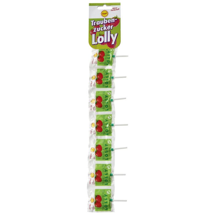 Multipack: 32x Frigeo TZLolly Kettenpacks Erdbeere 32x8x7,5g 60g