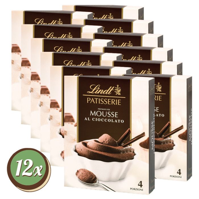 Multipack: 12x Mousse au Chocolat 12 x 0,110 KG 110g