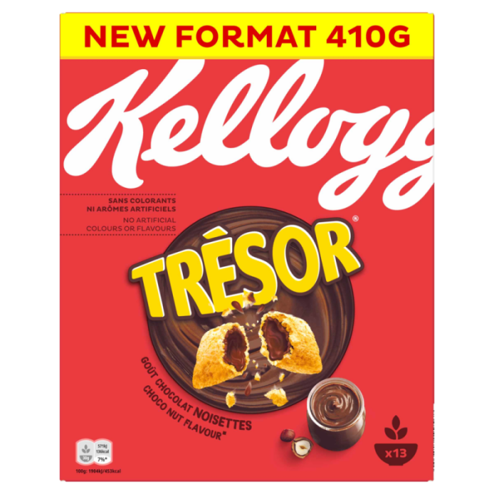 Kelloggs Tresor 410g - Choco Nut Flavour