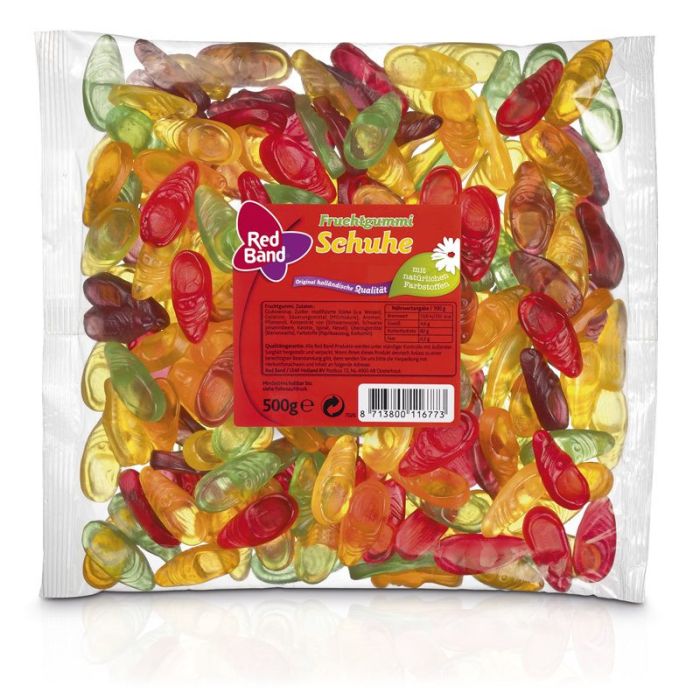 Red Band Fruchtgummi Schuhe 500g Family Beutel