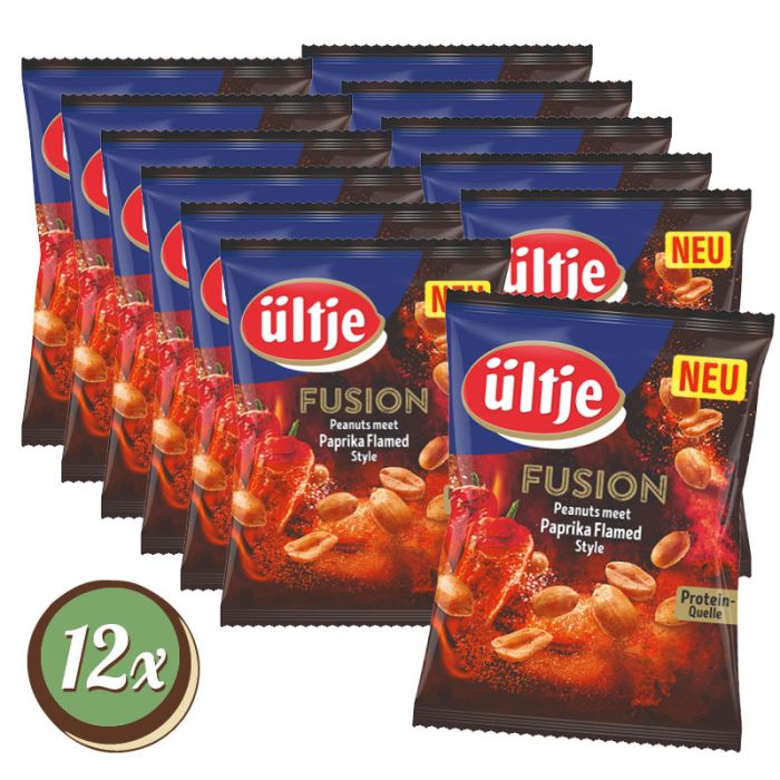 Multipack: 12x ültje Fusion Paprika Flamed Style á 150g