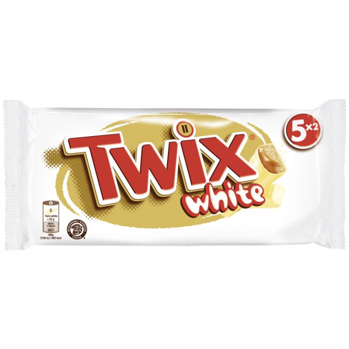 TWIX® Mehrfachpack White 5x46g = 230g