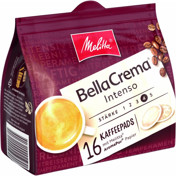 Melitta Bella Crema Pads Intenso 2er/16er (107g)