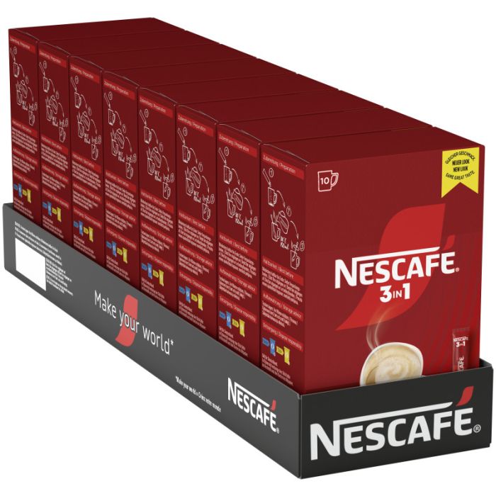 Multipack: 8x NESCAFE 3IN1 Sticks á (10x16,5g)