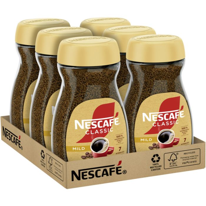 Multipack: 6x NESCAFE CLASSIC Mild á 200g