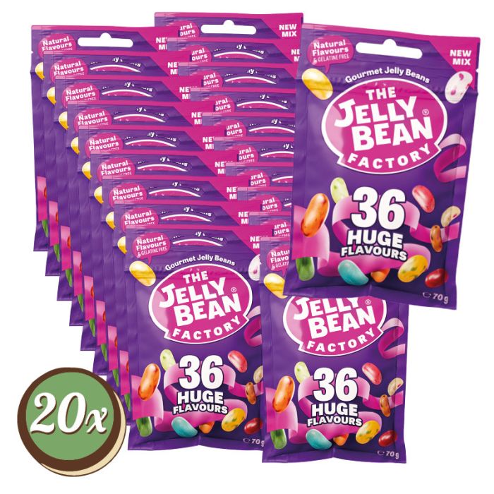 Multipack: 20x Jelly Bean Gourmet Flavours á 70g