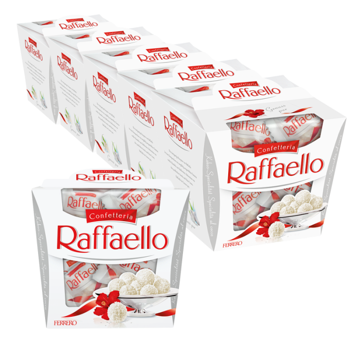 Multipack: 6x Raffaello je 150g