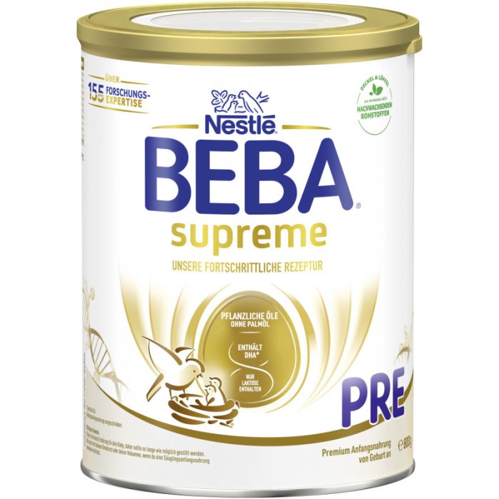 NESTLE BEBA SUPREME PRE Säuglingsanfangsnahrung 800g