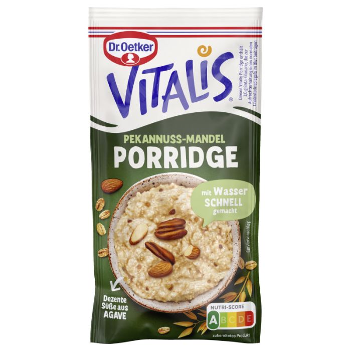 Dr. Oetker Vitalis Porridge Pekannuss-Mandel 61g