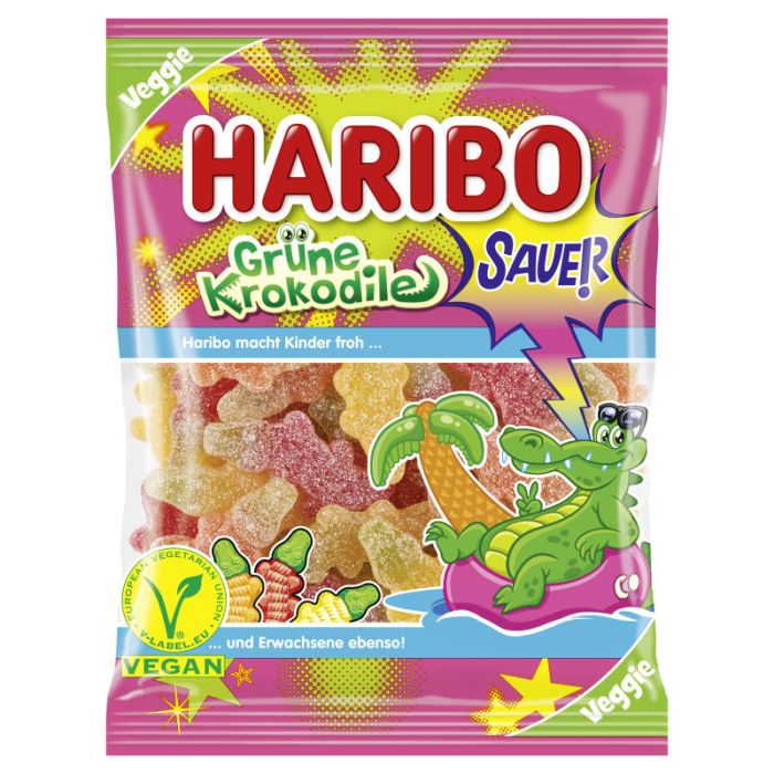 Haribo Grüne Krokodile 175 g