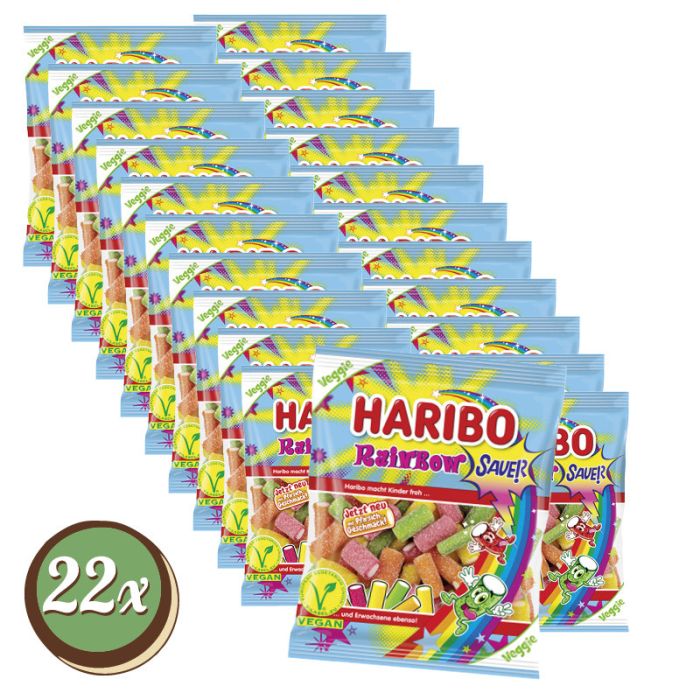 Multipack: 22x Haribo Rainbow à 160g