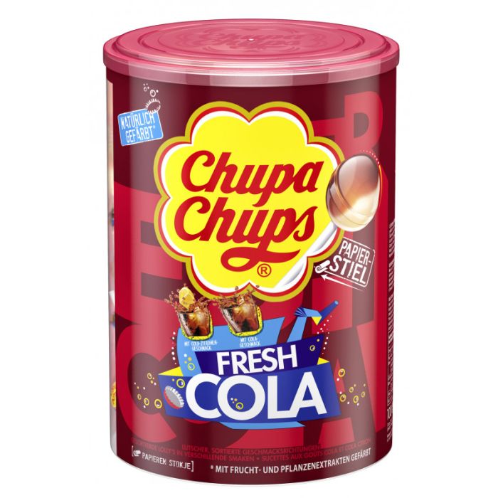 Chupa Chups Colalutscher 100er Dose 1200g